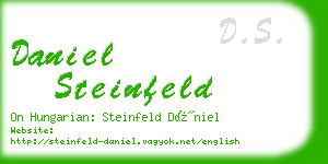 daniel steinfeld business card